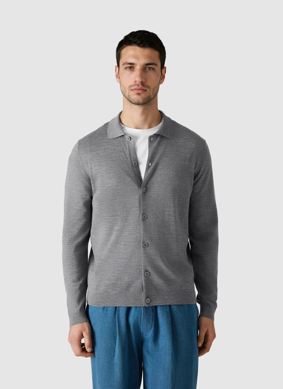 Strick Overshirt, Gresh Detailansicht 2