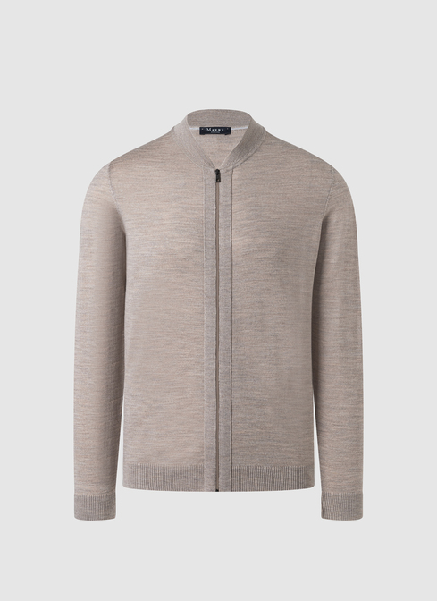 Strickjacke Zip 1/1 Arm width=