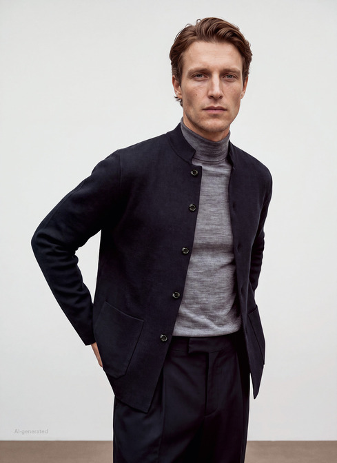 Strick Blazer width=