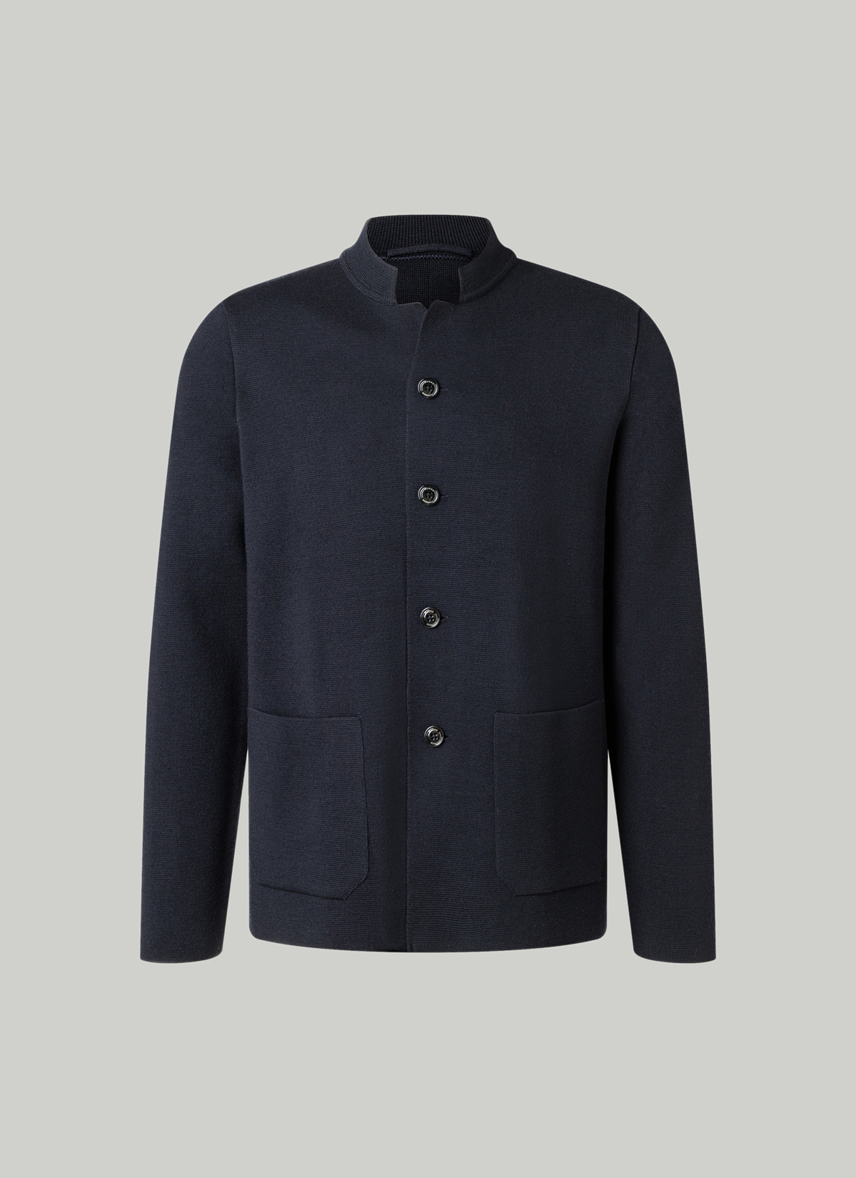 Strick Blazer, Navy 