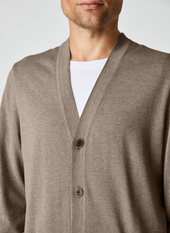 Cardigan  1/1 Arm Twig Frontansicht