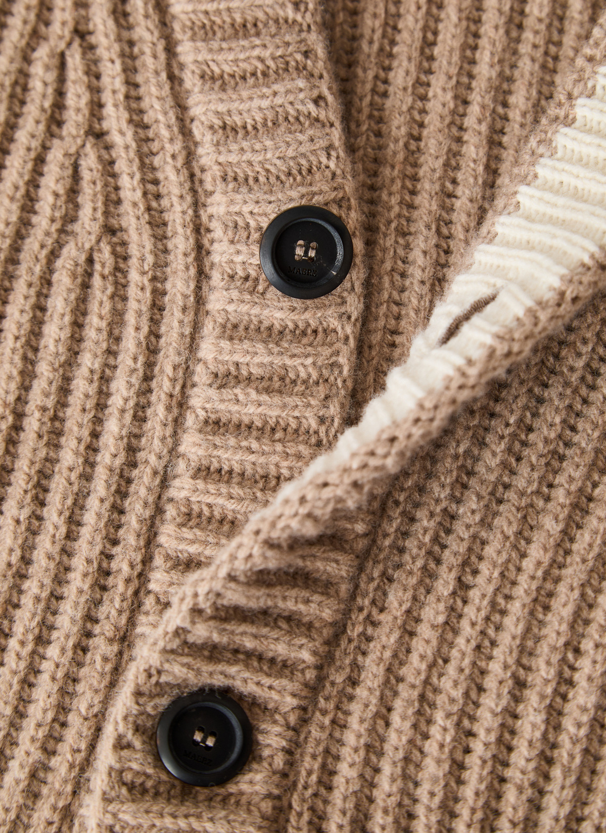 Cardigan  1/1 Arm, Hazelnut