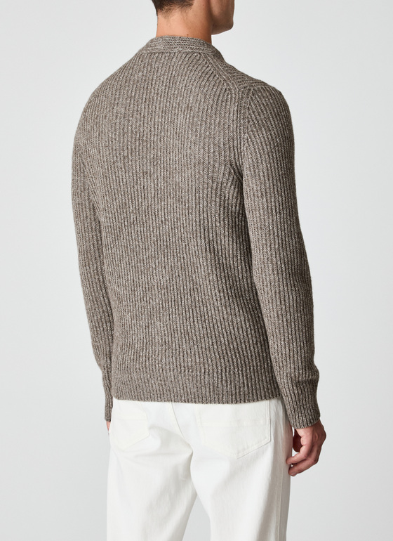 Strick Cardigan 1/1 Arm Twig Frontansicht