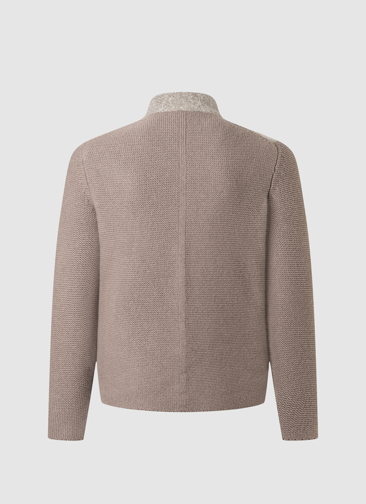 Strick Blazer, Cedar Wood Rückansicht