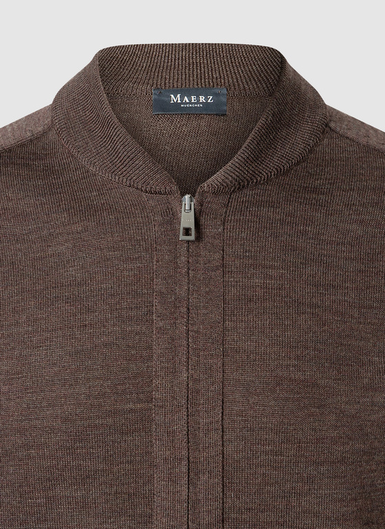 Jacke/Blouson Field Brown Frontansicht