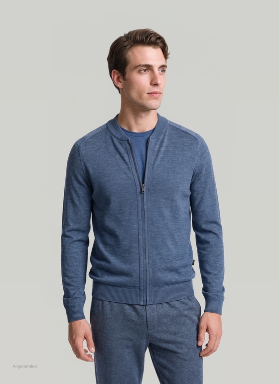 Jacke/Blouson Nimes Blue Frontansicht