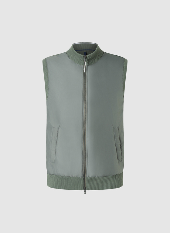 Weste Foggy Teal Frontansicht