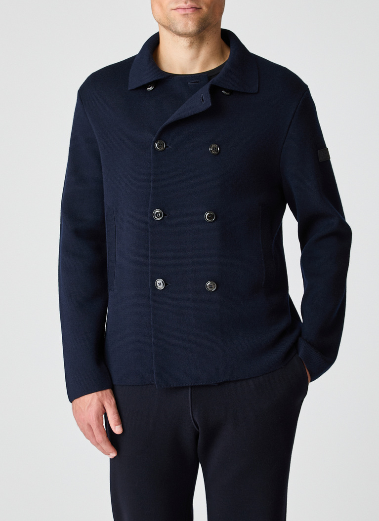 StrickblazerNavy Frontansicht