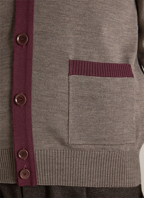 Strick Cardigan 1/1 Arm width=