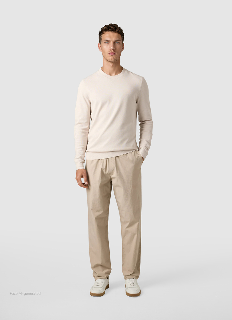 LongsleeveMascarpone Cream Frontansicht
