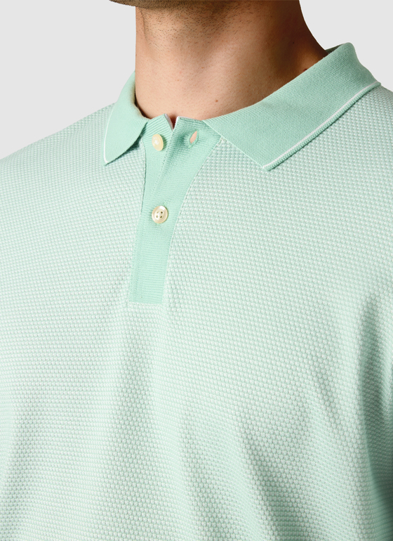 Poloshirt Sour Apple Frontansicht