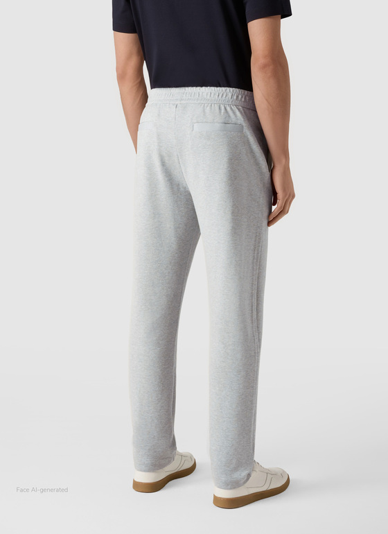 Hose Clear Silver Frontansicht