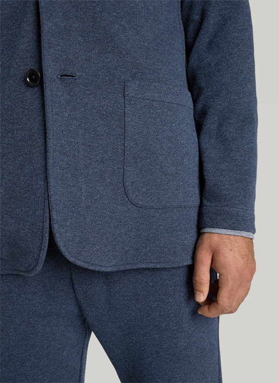 Strick Blazer Nimes Blue Frontansicht