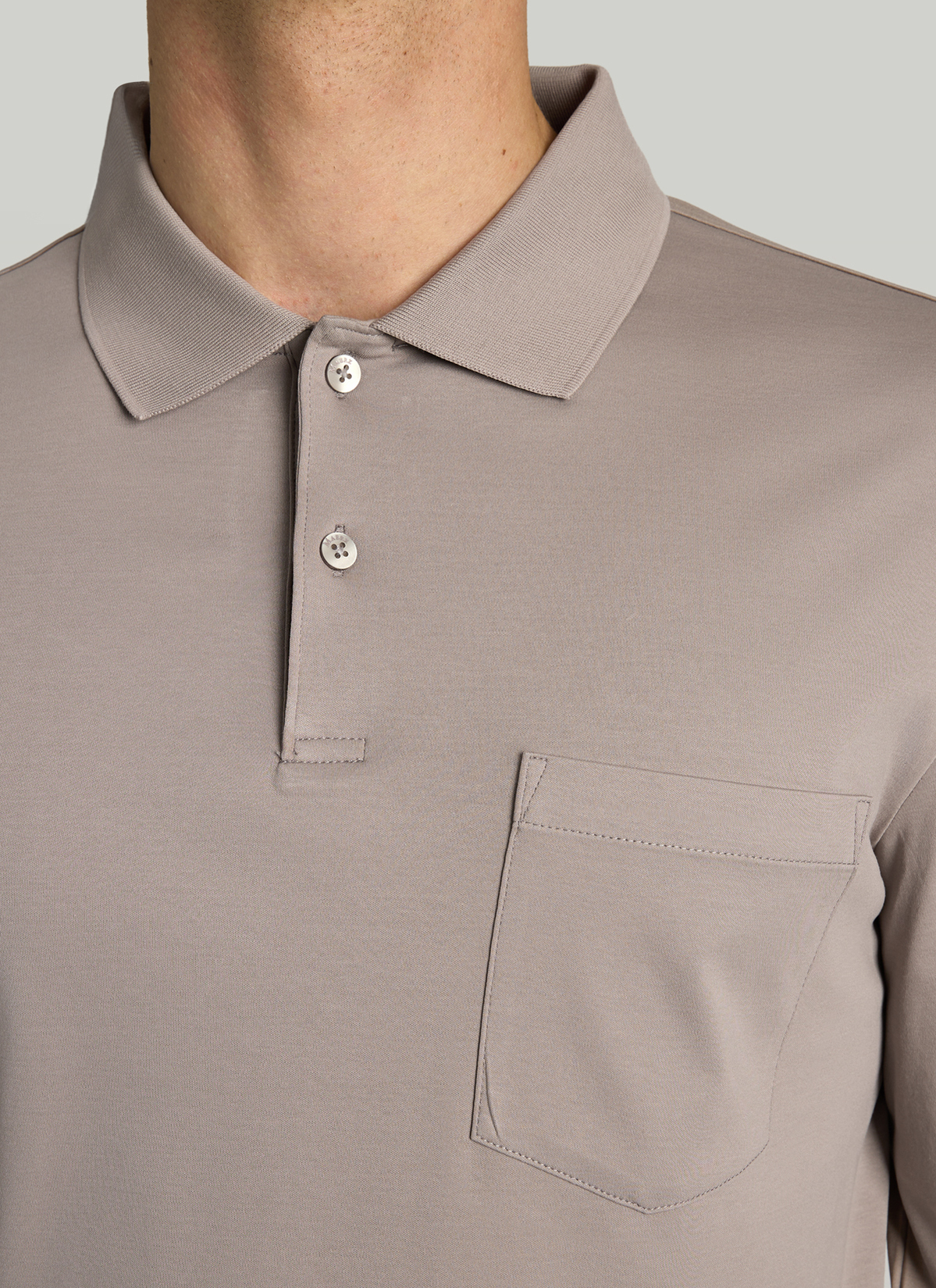 Poloshirt 1/1 Arm, Cedar Wood Detailansicht 1