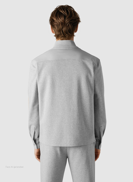 Jacke Wirk Clear Silver Frontansicht