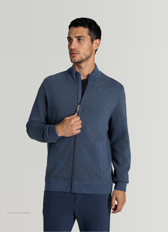Jacke Wirk Nimes Blue Frontansicht