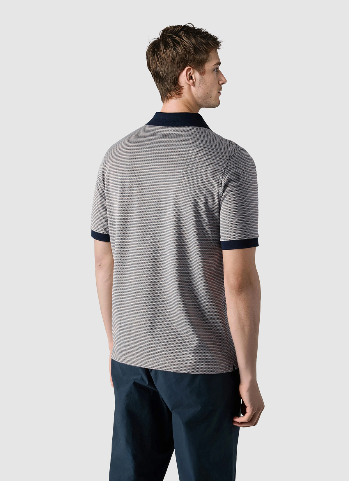 Poloshirt, Frappuccino Rückansicht