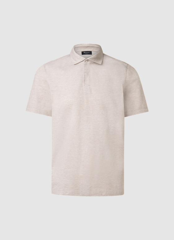 Poloshirt Frappuccino Frontansicht