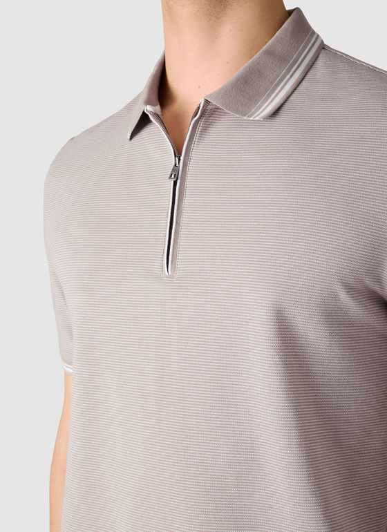 Poloshirt Frappuccino Frontansicht