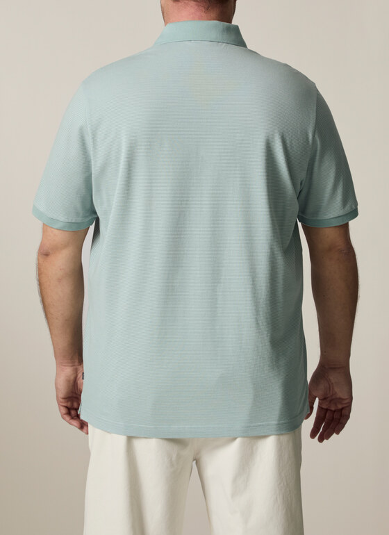 Poloshirt Iced Mint Frontansicht