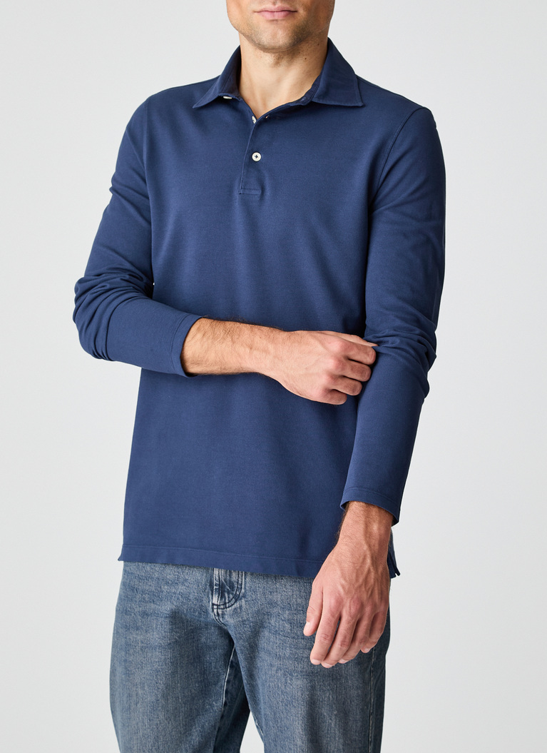 PoloshirtDeep Sea Frontansicht