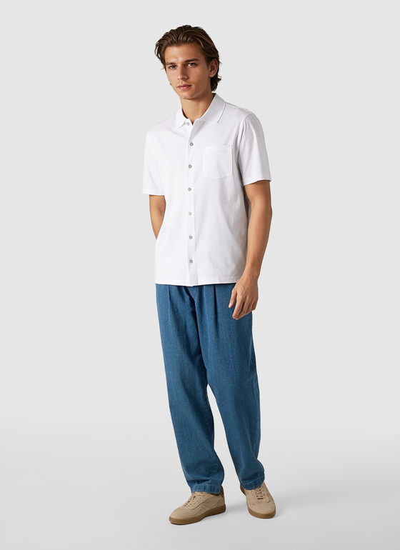 T-Shirt Pure White Frontansicht