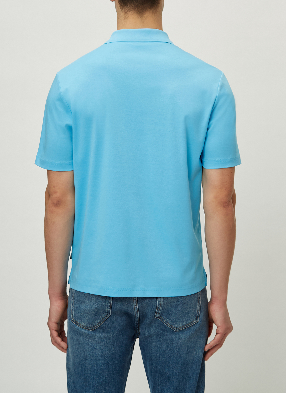 Poloshirt, Wave Ride Rückansicht