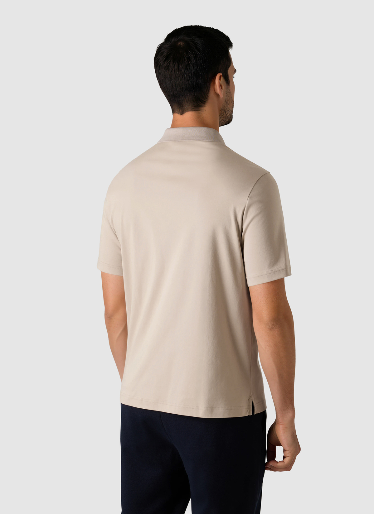 Poloshirt, Frappuccino Rückansicht