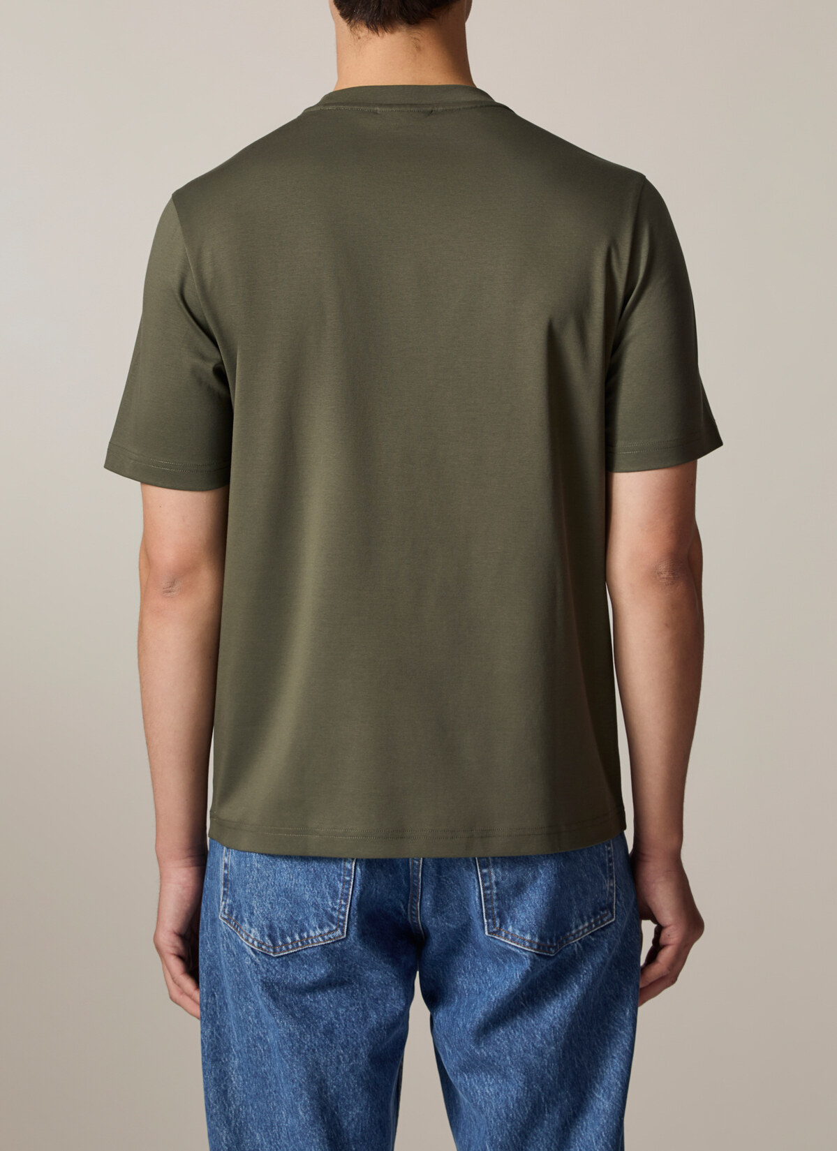 T-Shirt Rundhals 1/2 Arm, Grape Leaf Rückansicht