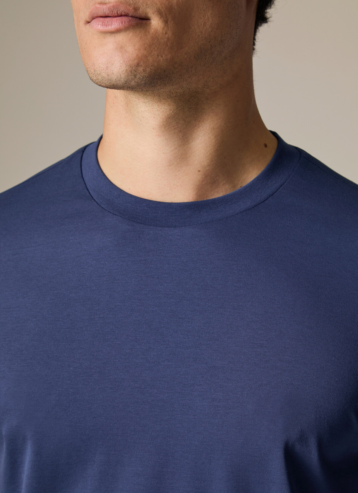 T-Shirt Rundhals 1/2 Arm, Deep Sea Detailansicht 2