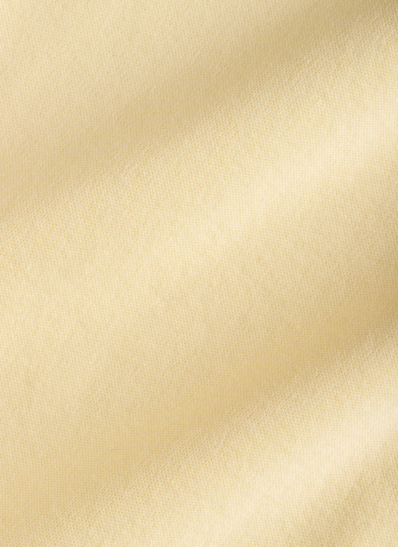 T-Shirt Rundhals 1/2 Arm Light Yellow Frontansicht