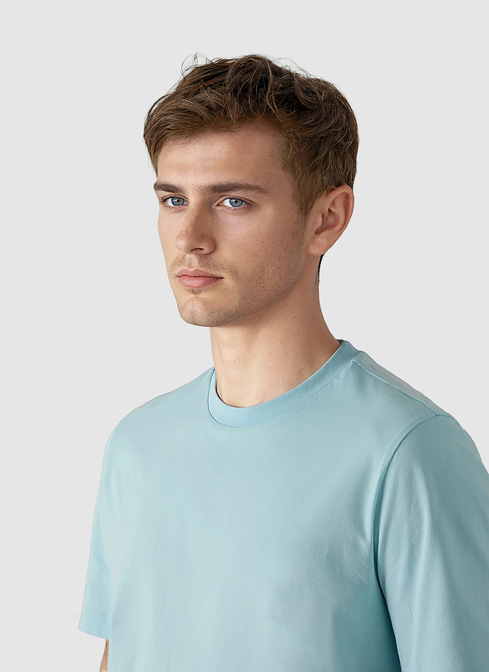 T-Shirt Rundhals 1/2 Arm width=