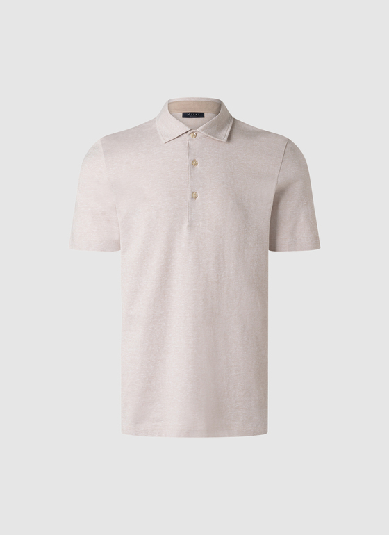 Poloshirt Frappuccino Frontansicht