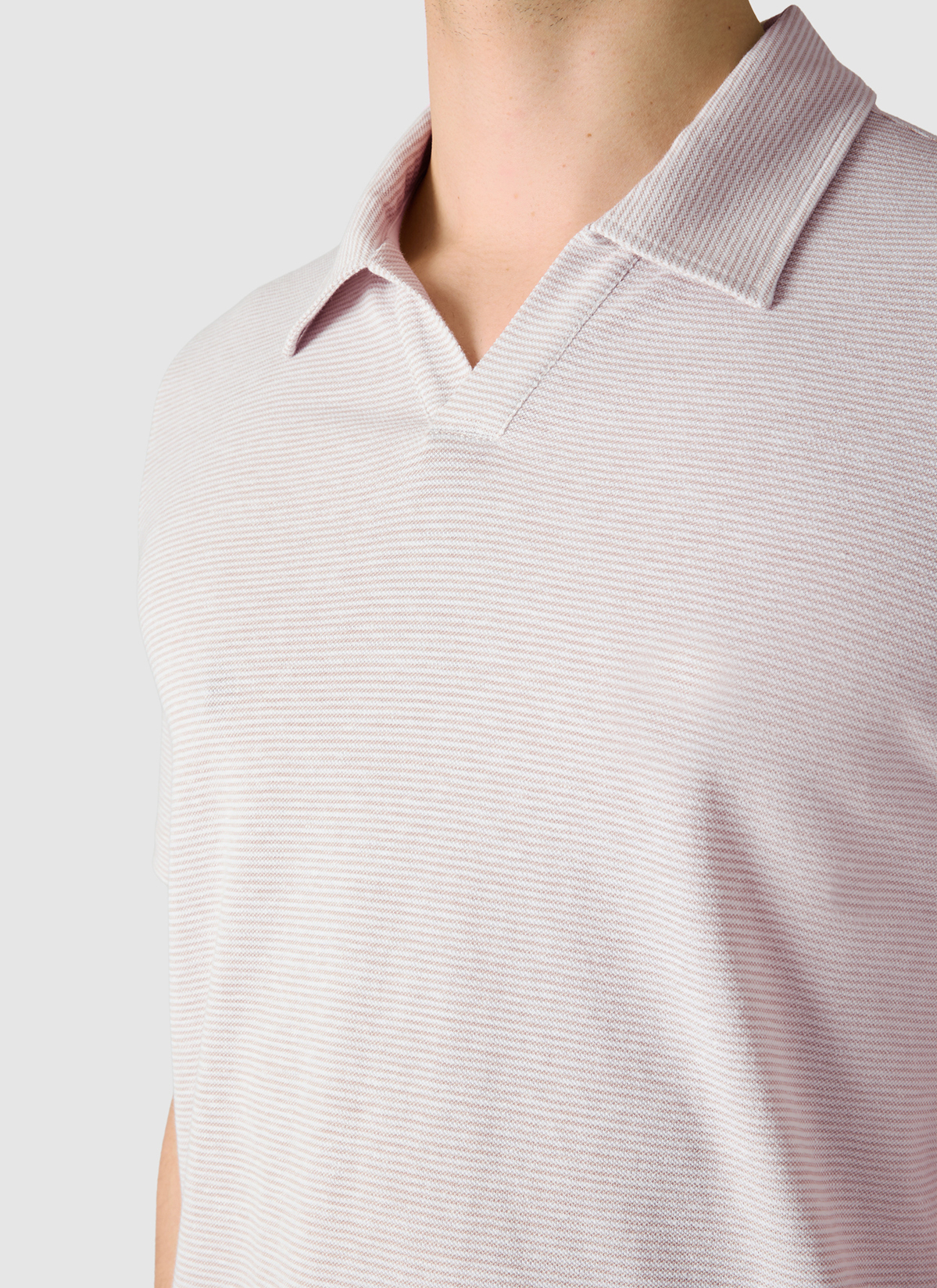 Poloshirt, Frappuccino Detailansicht 1