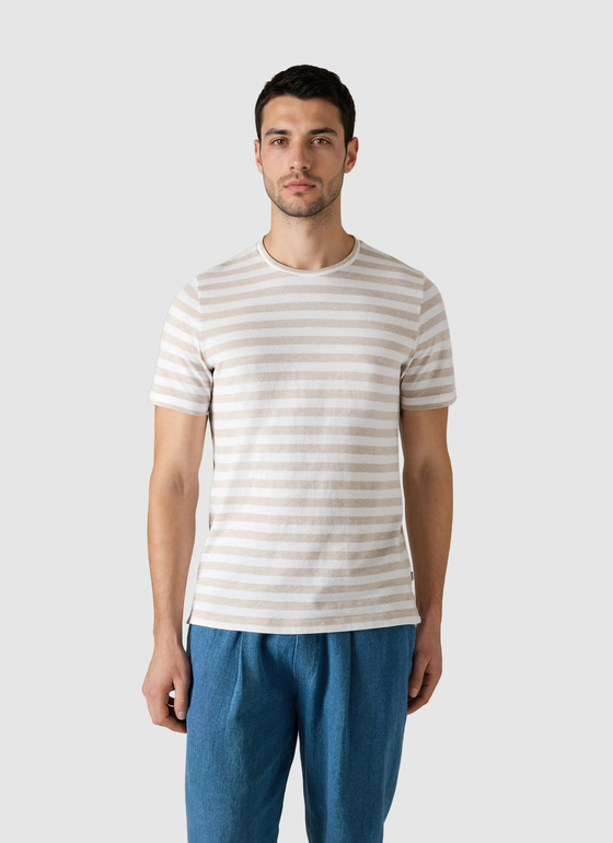 T-Shirt Rundhals 1/2 Arm Frappuccino Frontansicht