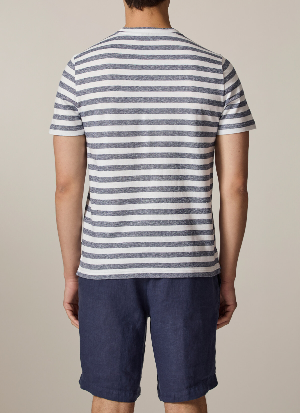 T-Shirt Rundhals 1/2 Arm, Deep Sea Rückansicht