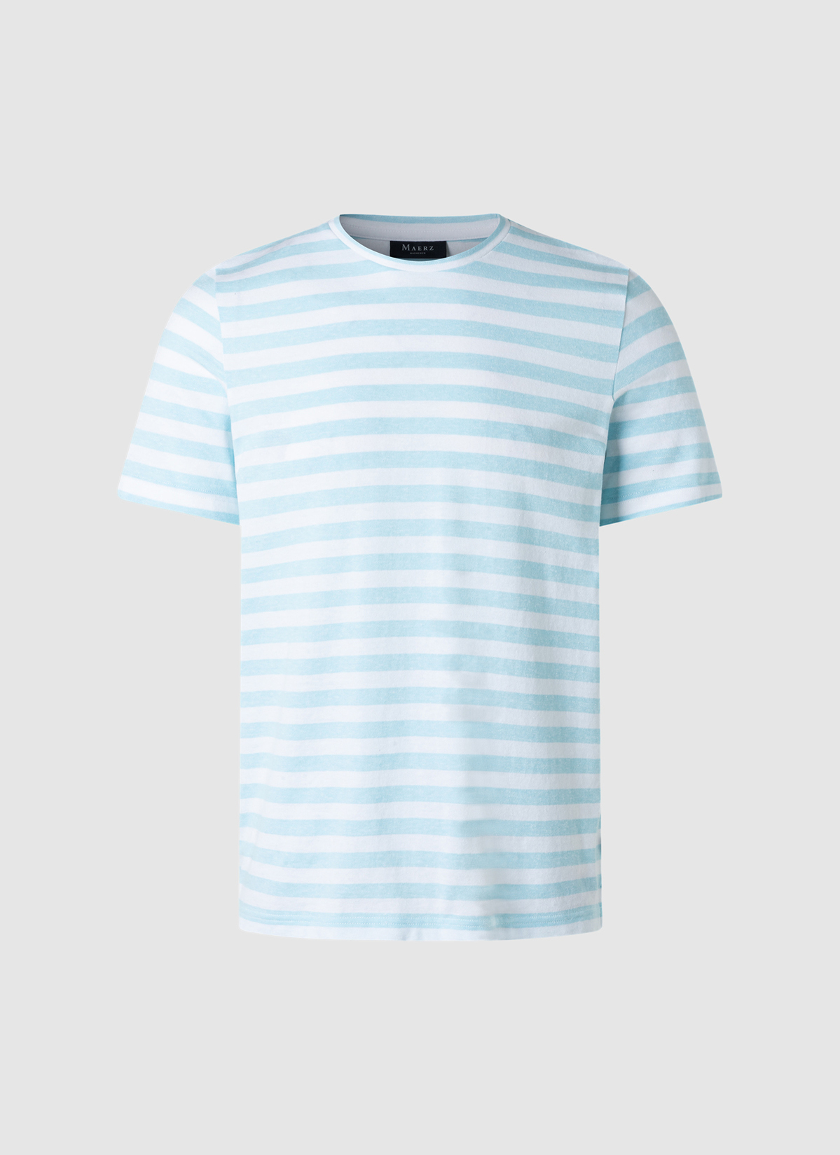 T-Shirt Rundhals 1/2 Arm, Bright Aqua 