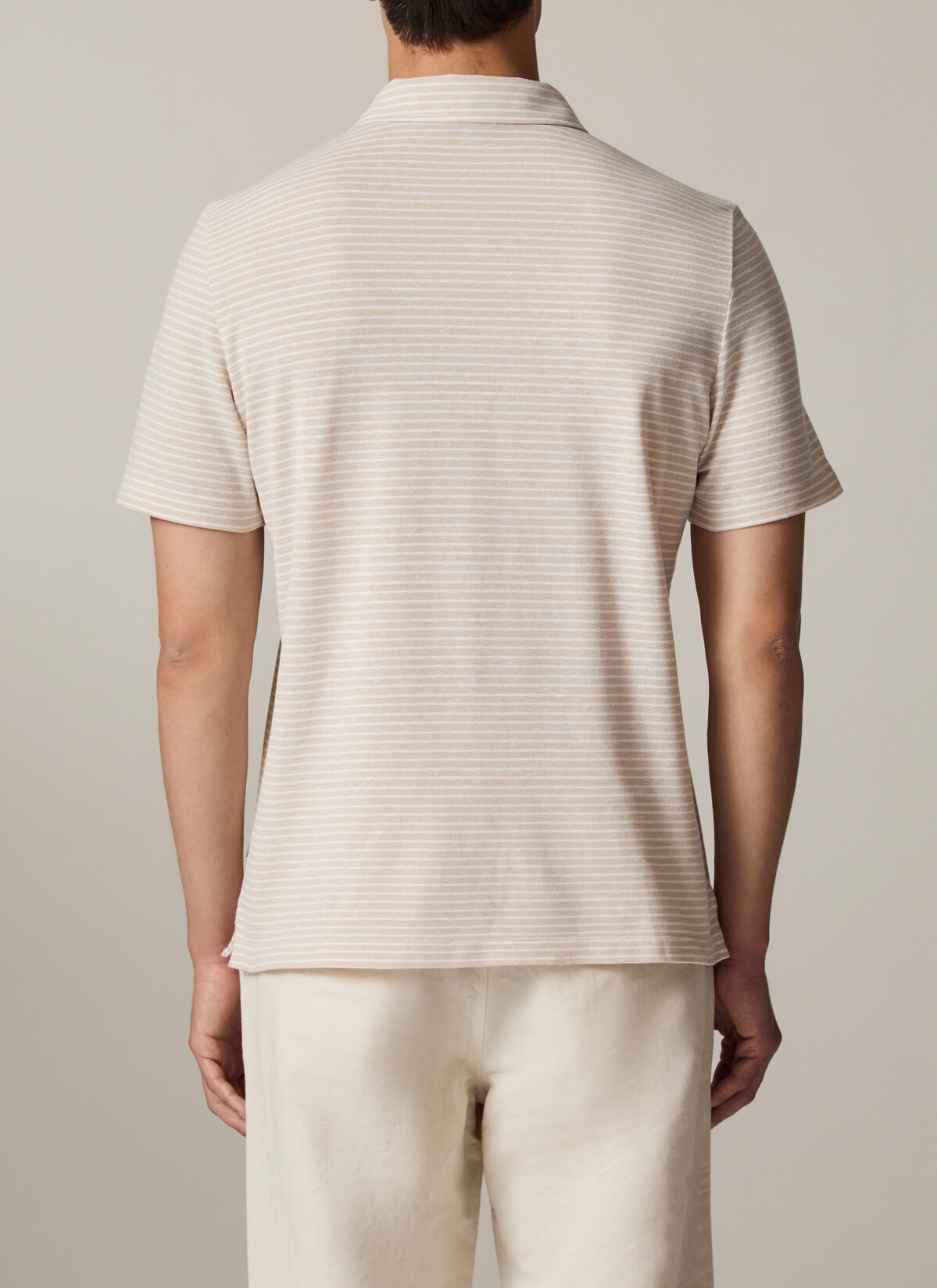 Poloshirt, Iced Coffee Rückansicht