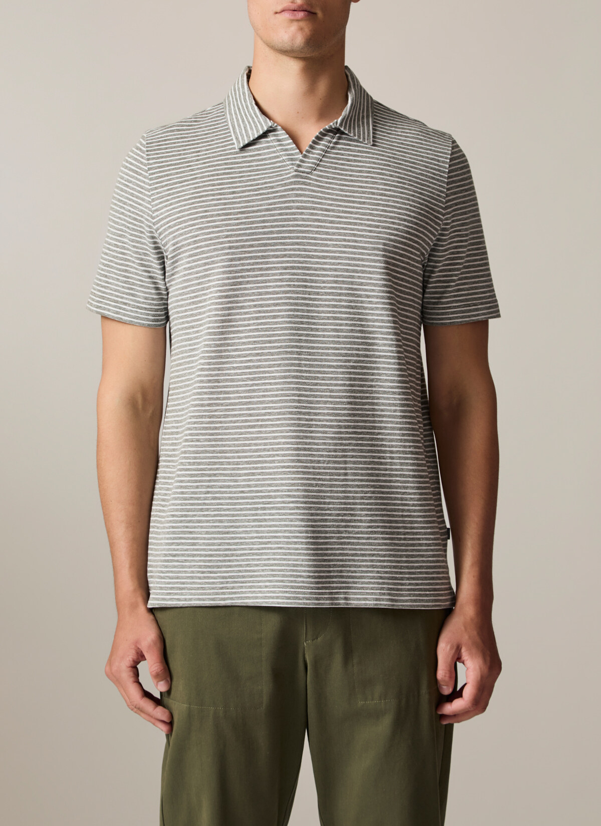 Poloshirt, Grape Leaf Frontansicht