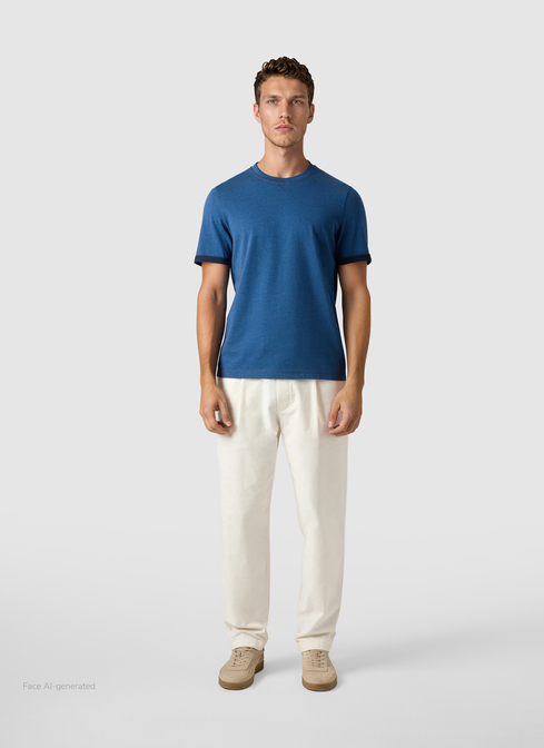T-Shirt Rundhals 1/2 Arm width=