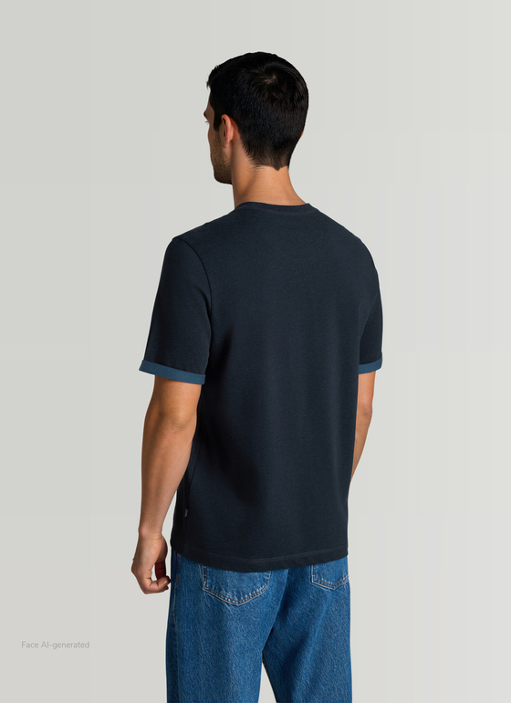 T-Shirt Rundhals 1/2 Arm Night Sky Frontansicht