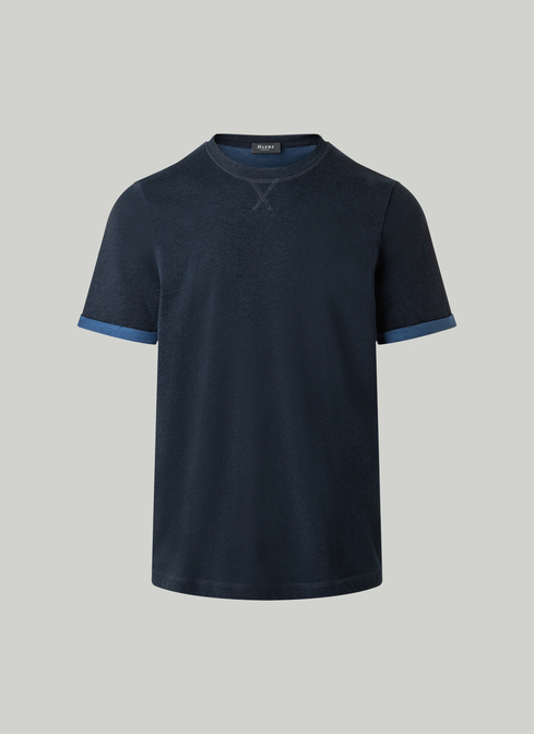 T-Shirt Rundhals 1/2 Arm width=