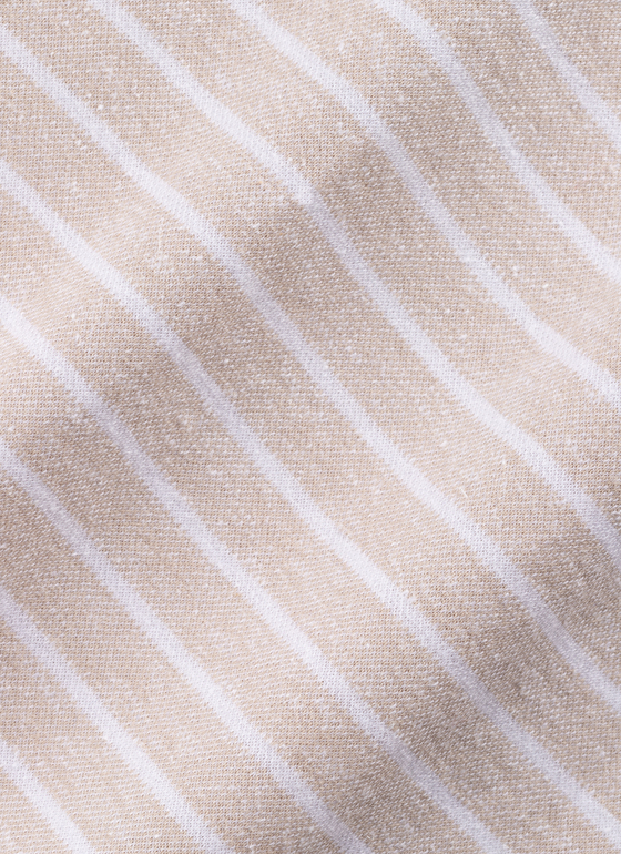 Poloshirt Light Almond Frontansicht