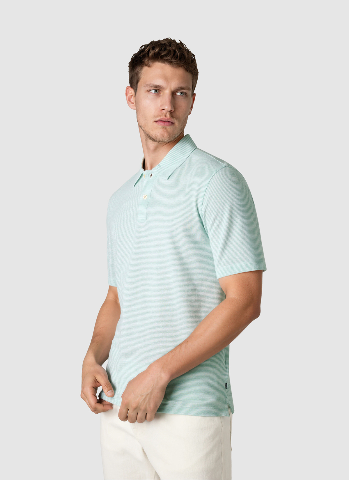 Poloshirt, Sour Apple Detailansicht 2