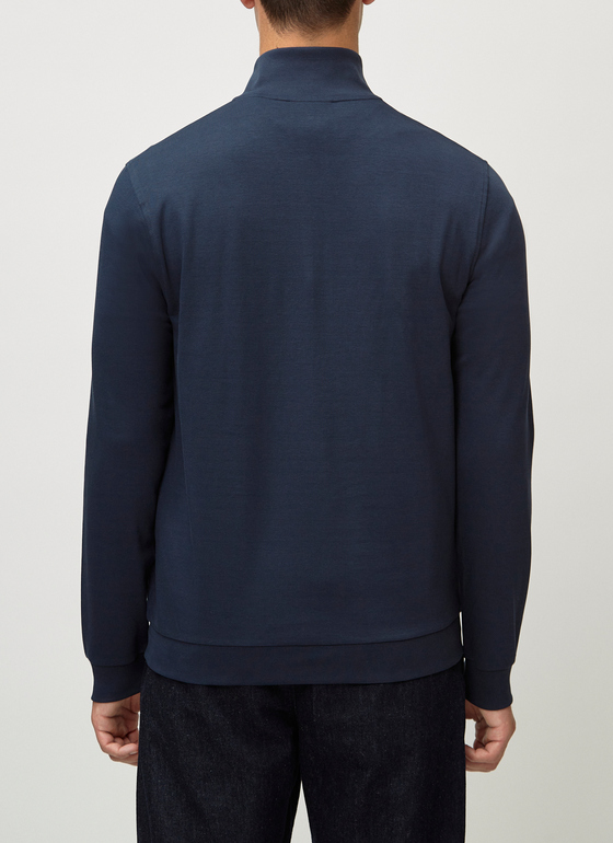 Sweatshirt Navy Frontansicht