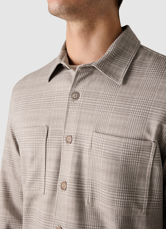 Jacke Web Frappuccino Frontansicht