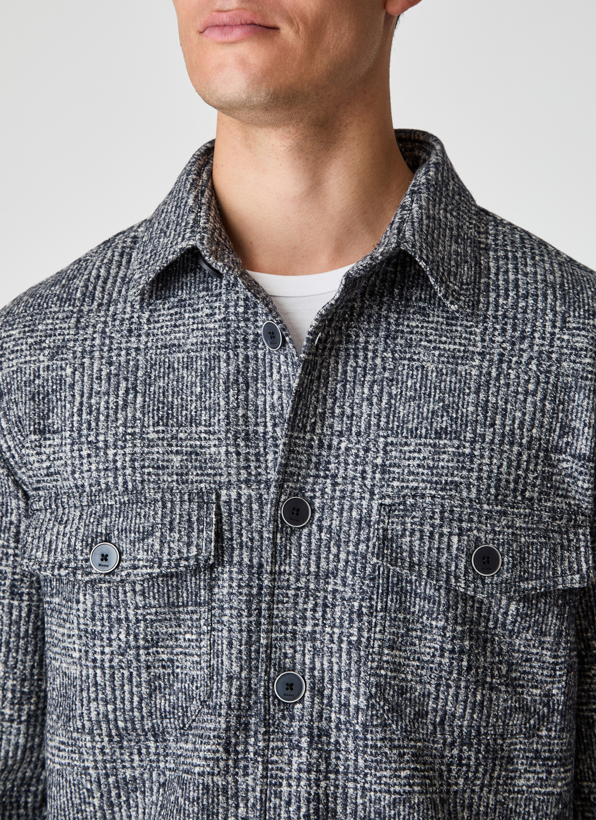 Jacke Web, Navy Detailansicht 2