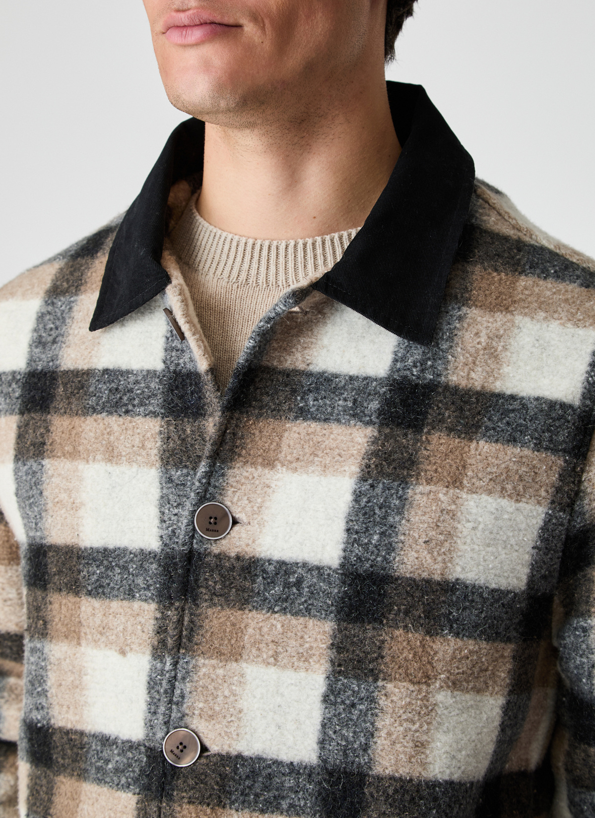 Jacke Wirk, Navy Detailansicht 2