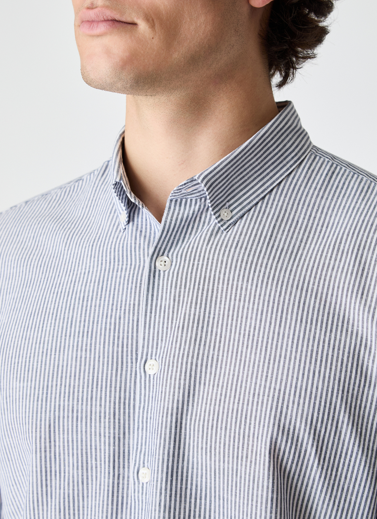 Hemd 1/2 Arm Freizeit, Navy Detailansicht 2