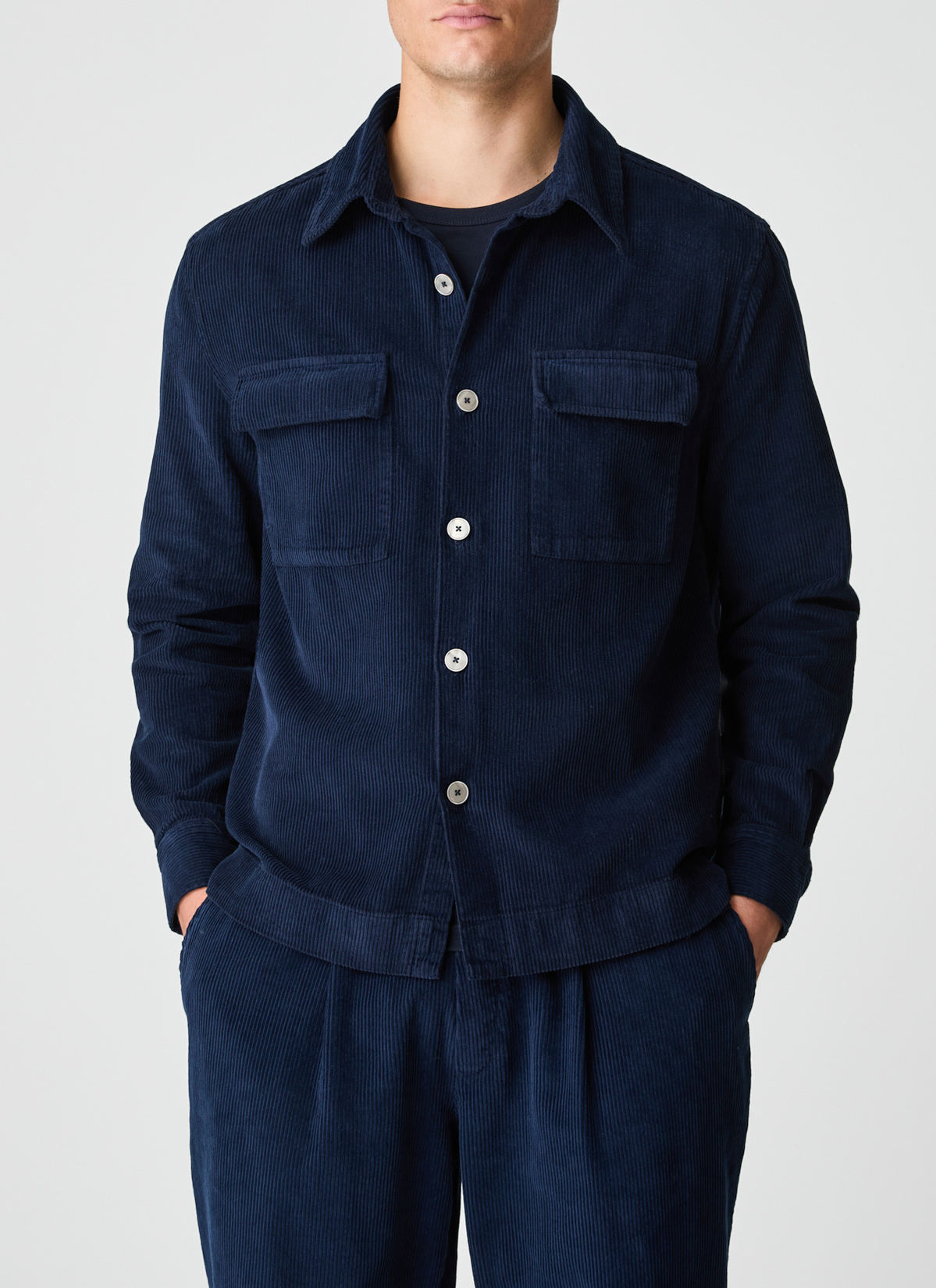 Jacke Wirk, Navy Frontansicht